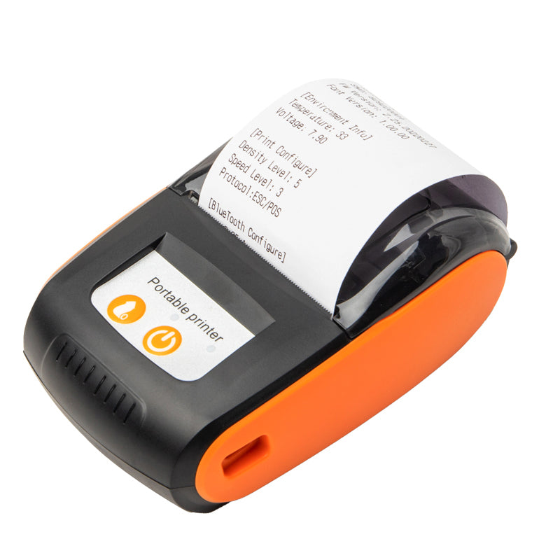 Portable Receipt Printer PT-210 BT Thermal Machine Wireless Hand Receipt Printer Without Ink For Android And IOS