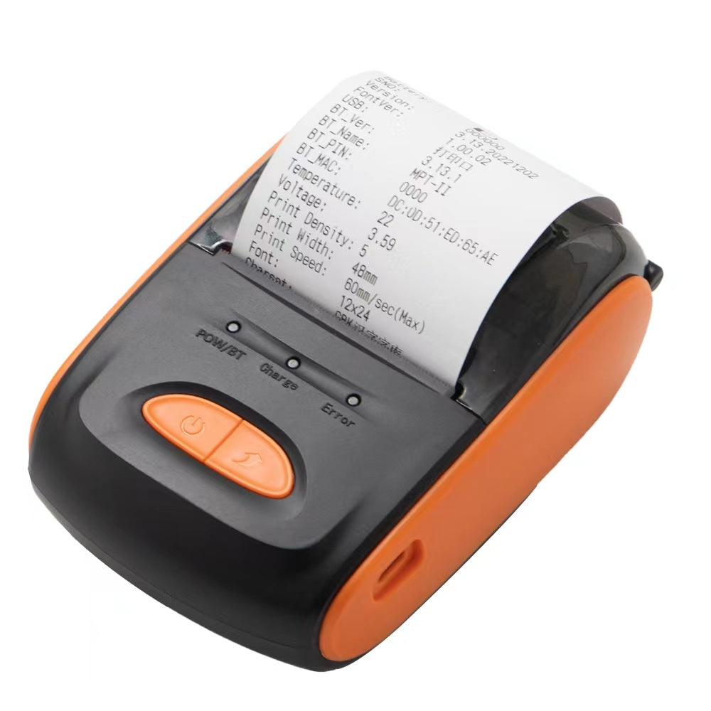 Mini Mobile Thermal Receipt Printer 58mm Thermal Pos Machine Pocket Printer For Mobile Phone