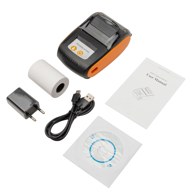 Portable Receipt Printer PT-210 BT Thermal Machine Wireless Hand Receipt Printer Without Ink For Android And IOS