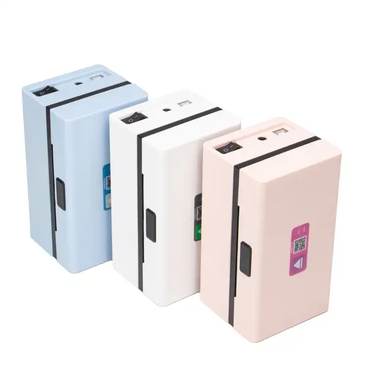 High Speed Thermal Sticker Label Printer Blue tooth Machine Portable Waybill Thermal Shipping Label Printer