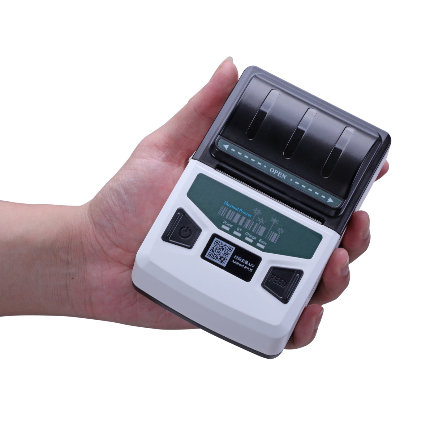 Mini Portable Label Handheld Printer Sticker Android Pos Machine Wireless Blue Tooth printer