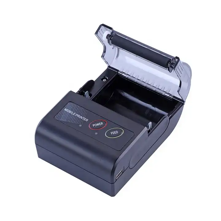 New Portable Blue tooth Android Pos Slip Thermal Mini Printer Car Parking Pos System With Ticket Gas Station Receipt Printer