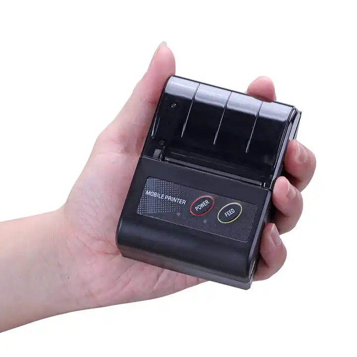 New Portable Blue tooth Android Pos Slip Thermal Mini Printer Car Parking Pos System With Ticket Gas Station Receipt Printer