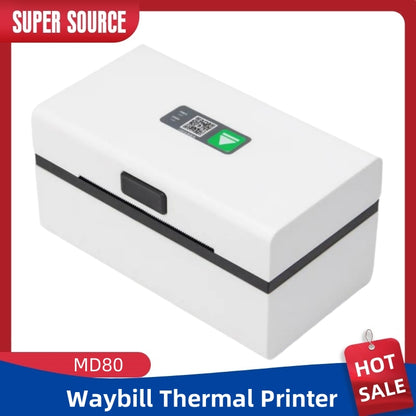 High Speed Thermal Sticker Label Printer Blue tooth Machine Portable Waybill Thermal Shipping Label Printer