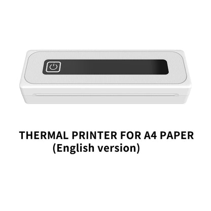 Portable Thermal Printer for Travel Mobile Inkless Printers, Wireless Small Printer for Home Use, Office, Vehicles, Bluetooth Printers Supports 8.5" x 11" US Letter & A4