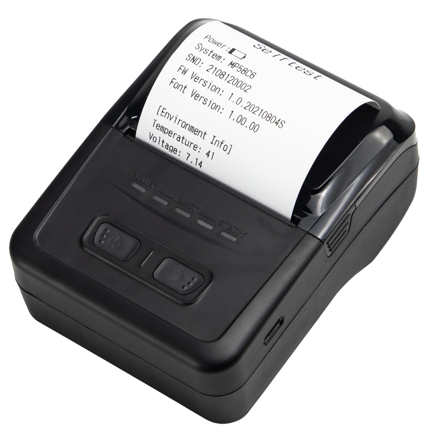 New Model 58mm Thermal Best Seller Wireless 2inch Handheld Barcode Printer For Usb And Bluetooth All-in-one Printers