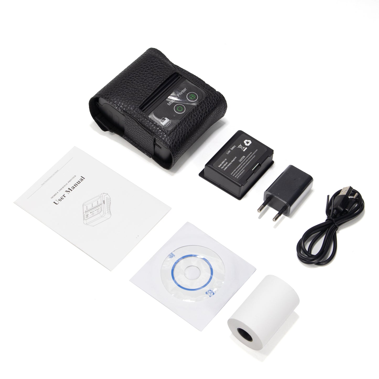 Small Mini Pocket Printer 58mm Receipt Wireless Portable Photo Thermal Printer BT For Mobile Phone