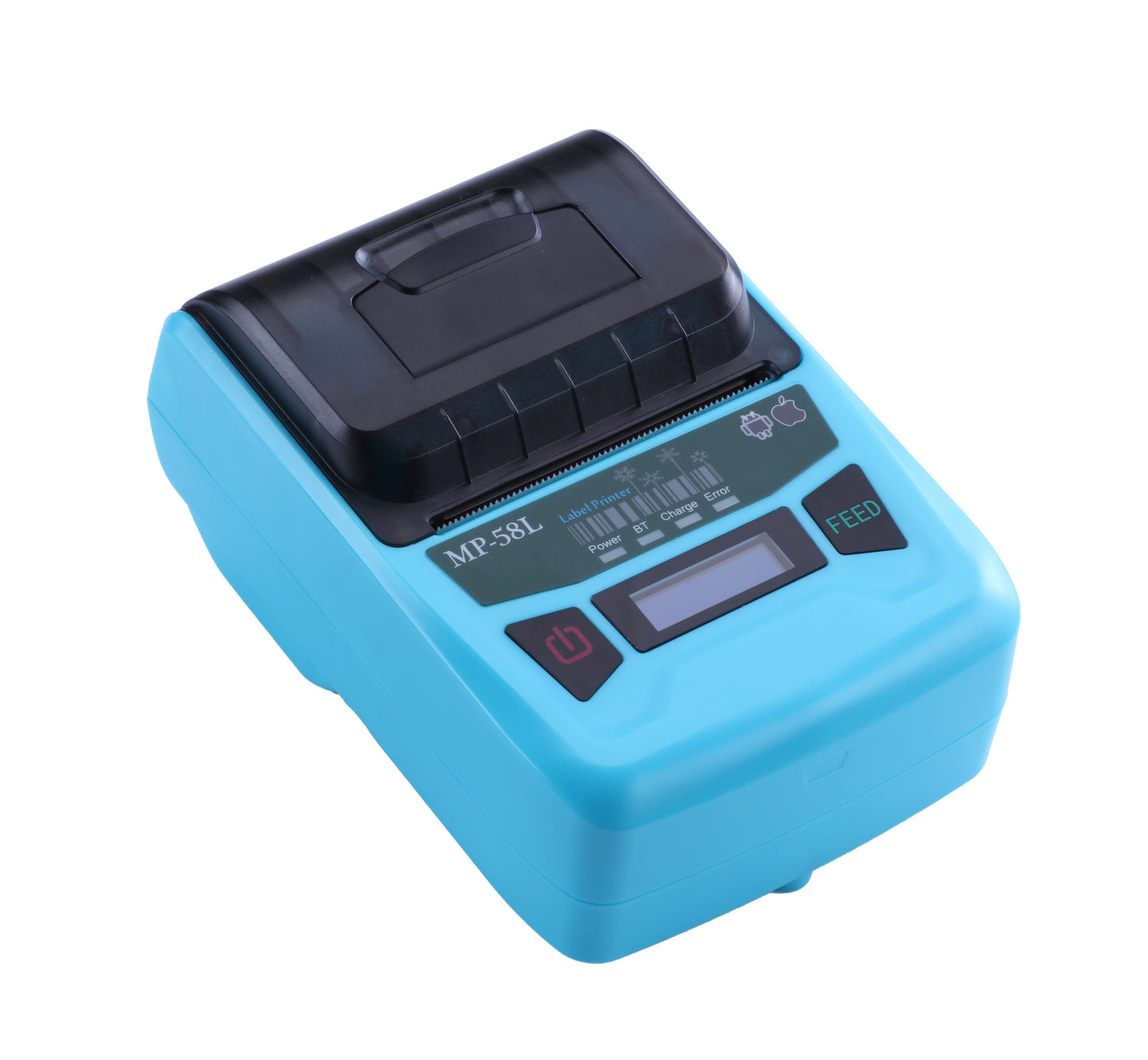 Portable Small Mini Thermal Food BT Mobile Label Printer Machine Stickers Labels For Sticker Supermarket Shelf Label Printer