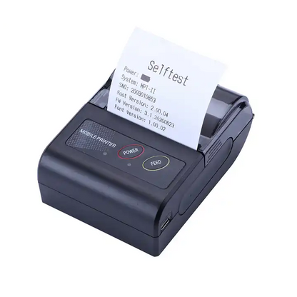 New Portable Blue tooth Android Pos Slip Thermal Mini Printer Car Parking Pos System With Ticket Gas Station Receipt Printer