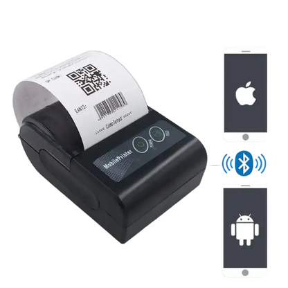 New Portable Blue tooth Android Pos Slip Thermal Mini Printer Car Parking Pos System With Ticket Gas Station Receipt Printer