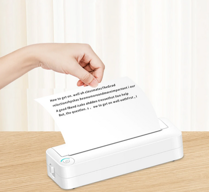 Cheap Hot Sale A4 Portable Mini Thermal Printer Wireless BT Fit w/OS Android Mobile Photo Printer 210mm Paper USB Rechargeable