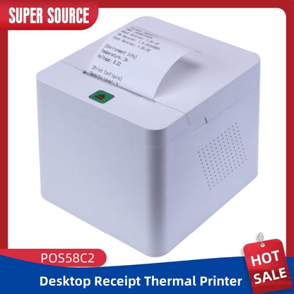 High Quality OEM Thermal Sticker Blue tooth Printer Pos Machine 58mm Pos Thermal Receipt Printer Support Cashbox Interfaces