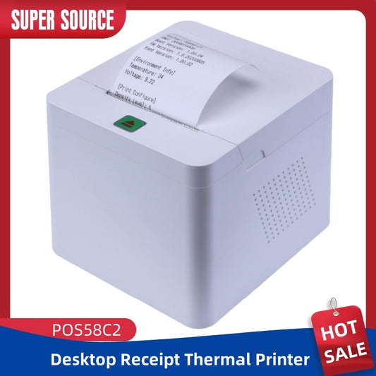 High Quality OEM Thermal Sticker Blue tooth Printer Pos Machine 58mm Pos Thermal Receipt Printer Support Cashbox Interfaces