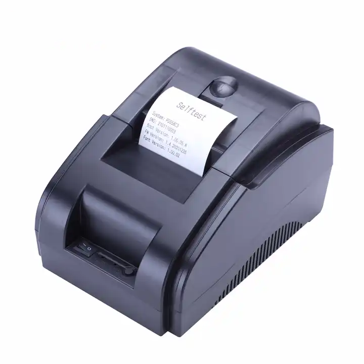 Thermal Printer Android & IOS Pos Slip Smart Machine Desktop BT Thermal Printer 58mm Pos Receipts Printers Invoice