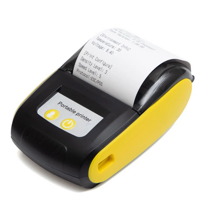 Portable Receipt Printer PT-210 BT Thermal Machine Wireless Hand Receipt Printer Without Ink For Android And IOS