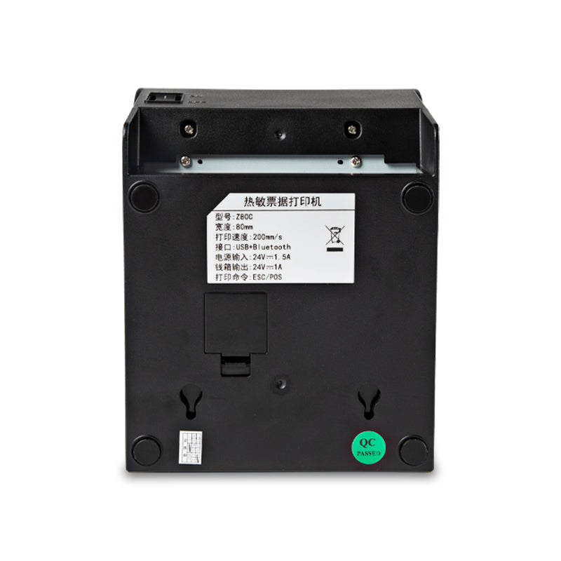 POS Printer, 80mm Thermal Receipt Printer, Restaurant Kitchen Printer with Auto Cutter, USB Interface