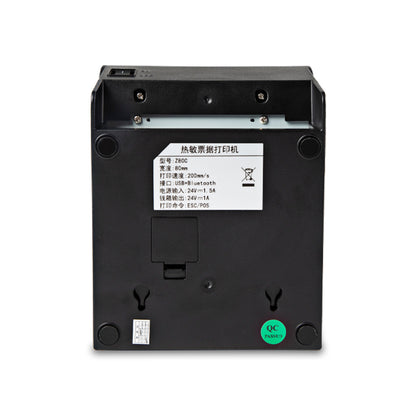 POS Printer, 80mm Thermal Receipt Printer, Restaurant Kitchen Printer with Auto Cutter, USB Interface