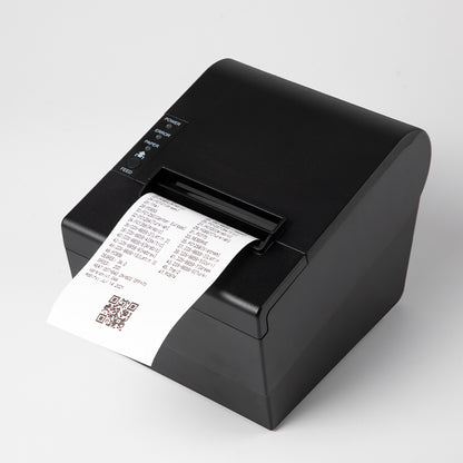 POS Printer, 80mm Thermal Receipt Printer, Restaurant Kitchen Printer with Auto Cutter, USB Interface