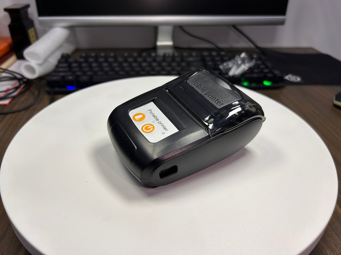Portable Receipt Printer PT-210 BT Thermal Machine Wireless Hand Receipt Printer Without Ink For Android And IOS